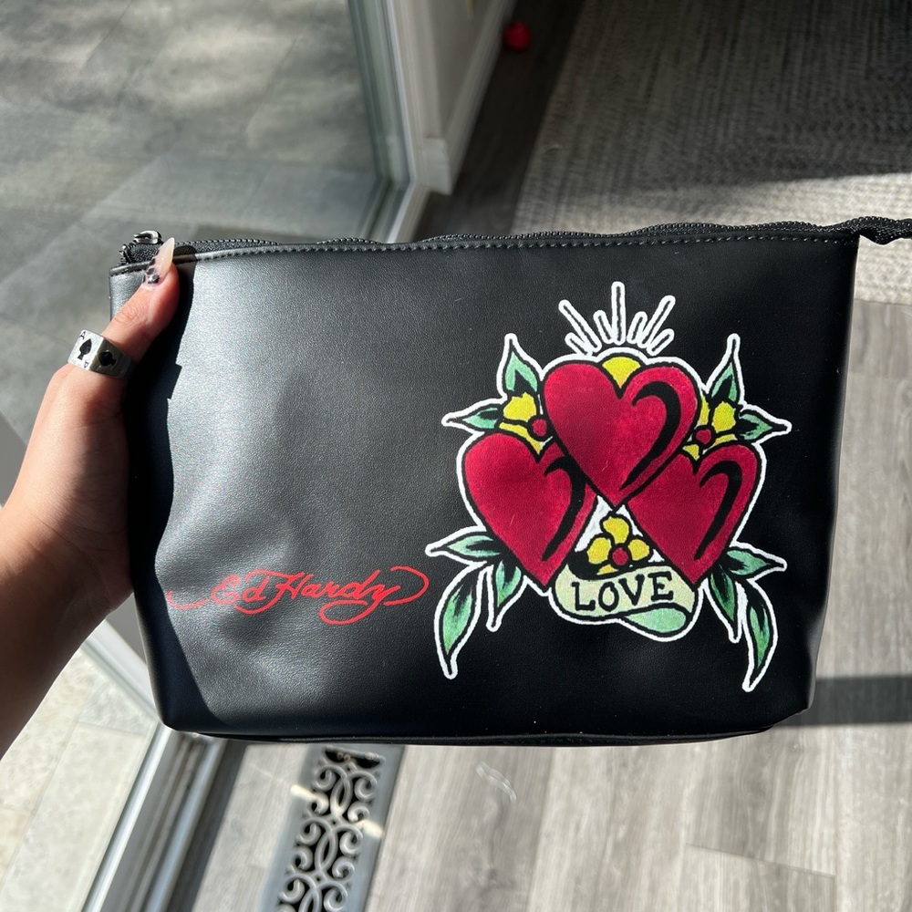 Brand New Ed Hardy Cosmetic Bag